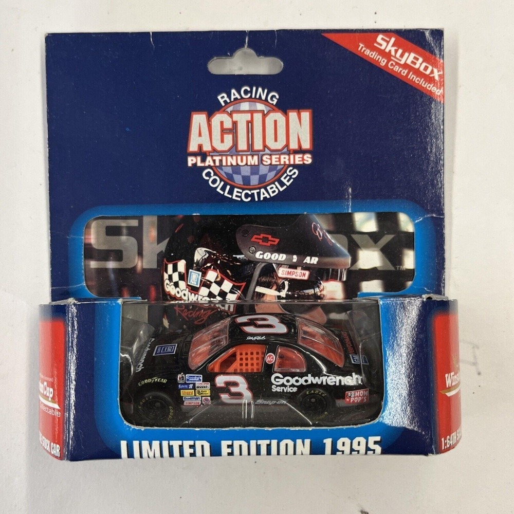 Dale Earnhardt #3 Goodwrench Action Platinum Series Skybox 1995 1/64